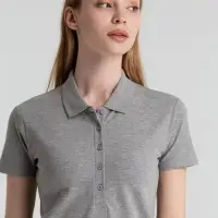 Рубашка поло женская Phoenix Women серый меланж, размер XL