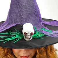 Карнавальная шляпа &laquo;Ведьма&raquo;, цвета МИКС