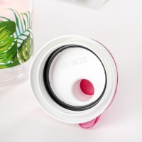 Бутылка для воды пластиковая &laquo;Фламинго&raquo;, 750 мл, цвет розовый