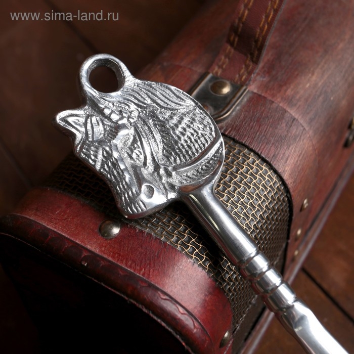 Ложка для обуви Ложка для обуви "Лошадь" алюминий 38х5,5х1 см