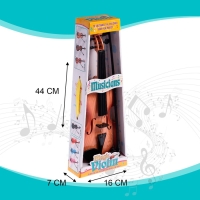 Игрушка музыкальная &laquo;Скрипка. Маэстро&raquo;, звуковые эффекты, цвет светло-коричневый