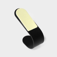 Крючки самоклеющиеся SAVANNA Black Loft, 4 шт, металл, 2,8×5,5×1,8 см, цвет чёрный Крючки самоклеющиеся SAVANNA Black Loft, 4 шт, металл, 2,8×5,5×1,8 см, цвет чёрный