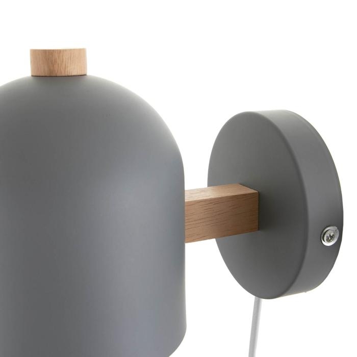 Бра 1668/1GY E27 40Вт серый 18х13х16 см Бра 1668/1GY E27 40Вт серый 18х13х16 см