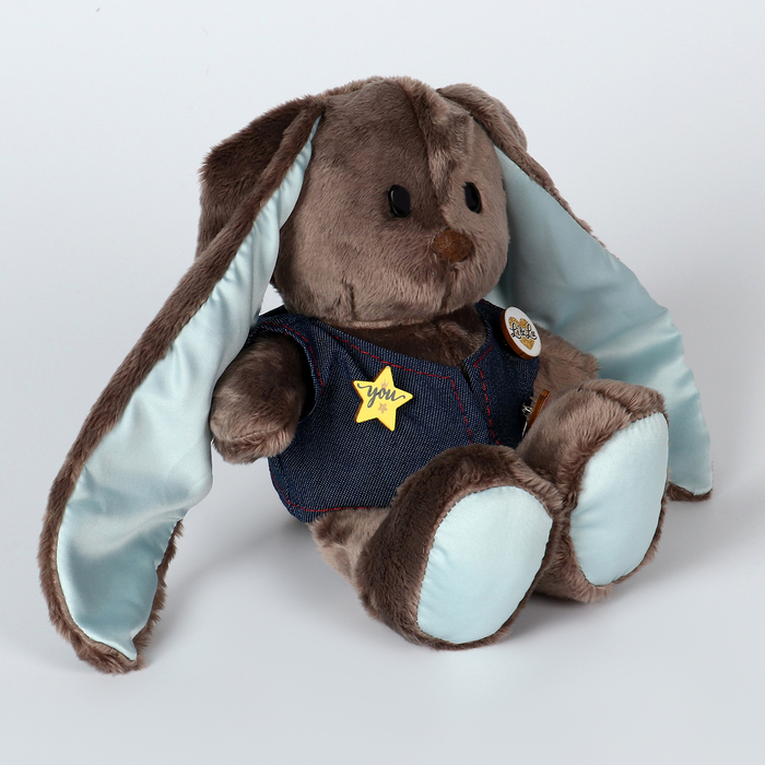 Мягкая игрушка &laquo;Малыш Lu в жилете&raquo;, заяц, 25 см