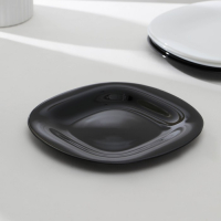 Сервиз столовый Luminarc Carine White&Black, стеклокерамика, 18 предметов, цвет белый и чёрный