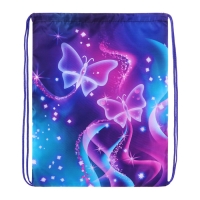 Мешок для обуви 420 х 340 мм, Calligrata МСО-5С, (мягкий полиэстер, плотность 210D), "Бабочки" Мешок для обуви 420 х 340 мм, Calligrata МСО-5С, (мягкий полиэстер, плотность 210D), "Бабочки"