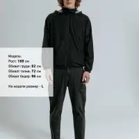 Куртка Kivach City, черная, размер XS