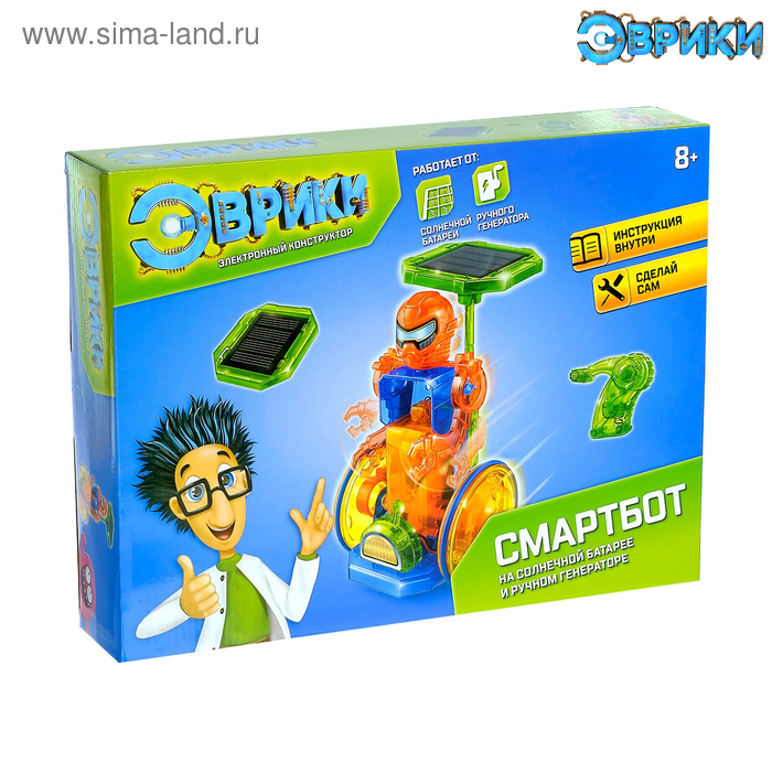 Электронный конструктор &laquo;Смартбот&raquo;, 2 источника энергии