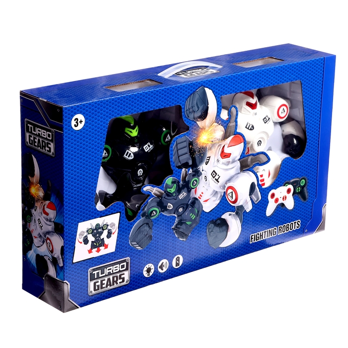 Набор роботов на радиоуправлении &laquo;Битва ботов&raquo;, световые и звуковые эффекты