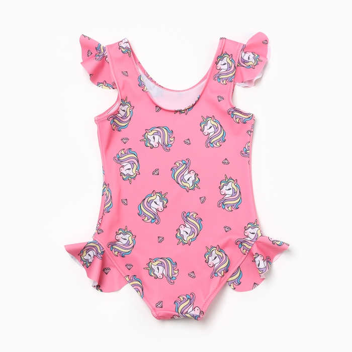 Купальник детский KAFTAN &laquo;Единороги&raquo;, рост 98-104 (30)