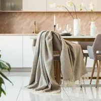 Плед &laquo;Селигер&raquo;, песочный