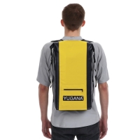 Герморюкзак YUGANA, ПВХ, водонепроницаемый 15 литров, желтый Герморюкзак YUGANA, ПВХ, водонепроницаемый 15 литров, желтый