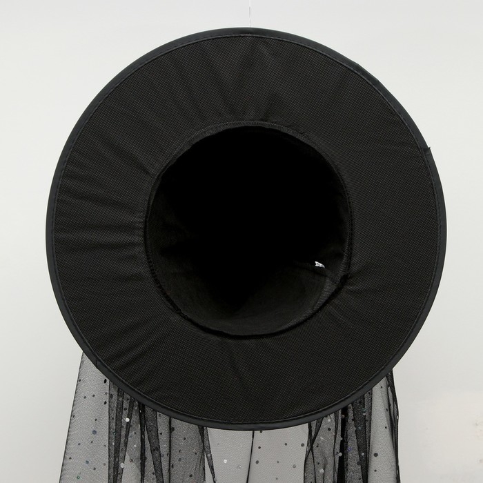 Карнавальный набор &laquo;Стильная ведьмочка&raquo;: шляпа, плащ, заколки 3 шт.