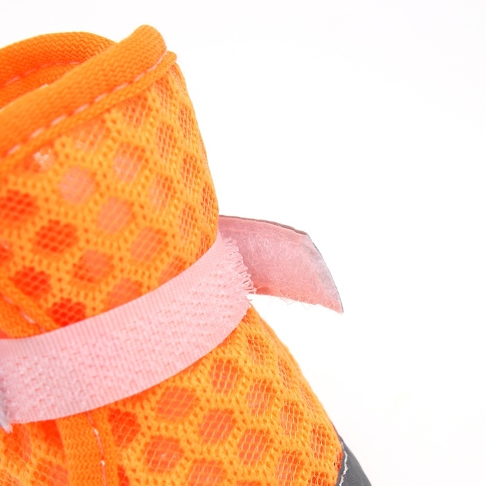 Ботинки Ботинки "Кросс", набор 4 шт, 3 размер (4,8 х 3,7 см), оранжевые