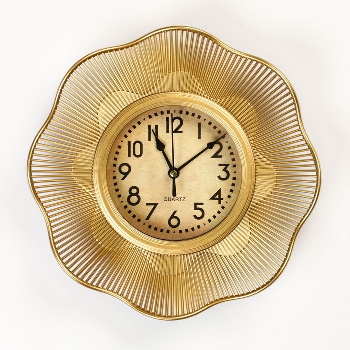 Часы настенные, интерьерные Часы настенные, интерьерные "Свечение", 26 х 26 см, циферблат d-11.5 см