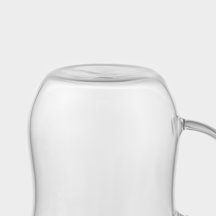 Кружка стеклянная для заваривания с ситом «Софи», 350 мл Кружка стеклянная для заваривания с ситом «Софи», 350 мл