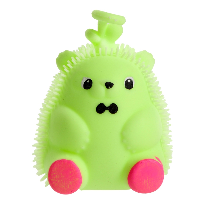 Мяч детский резиновый ёжка световой &laquo;Ёжик&raquo;, цвета МИКС , в шоубоксе