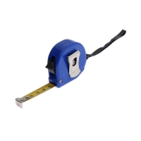 Рулетка ТУНДРА, пластиковый корпус, 2 м х 13 мм