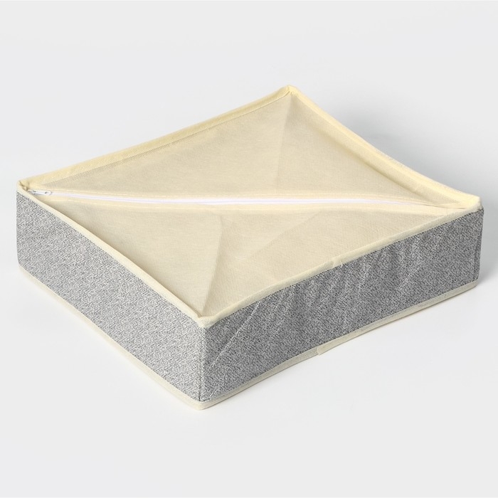 Органайзер для хранения белья Доляна «Европа», 24 ячейки, 35×30×10 см, цвет серый Органайзер для хранения белья Доляна «Европа», 24 ячейки, 35×30×10 см, цвет серый