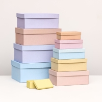 Набор коробок 10 в 1 "На рассвете", 30 х 19 х 11,5 - 11 х 6,5 х 4 см Набор коробок 10 в 1 "На рассвете", 30 х 19 х 11,5 - 11 х 6,5 х 4 см