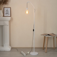 Торшер без абажура "Медиум" Е27 40Вт белый 32х26х151см Торшер без абажура "Медиум" Е27 40Вт белый 32х26х151см