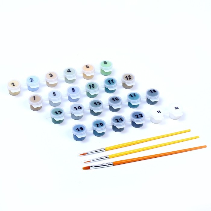 Картина по номерам «Мостик в саду», холст на подрамнике, 40 × 50 см Картина по номерам «Мостик в саду», холст на подрамнике, 40 × 50 см