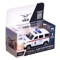 Машина металлическая «УАЗ Патриот. МЧС», инерция, 1:50 Машина металлическая «УАЗ Патриот. МЧС», инерция, 1:50