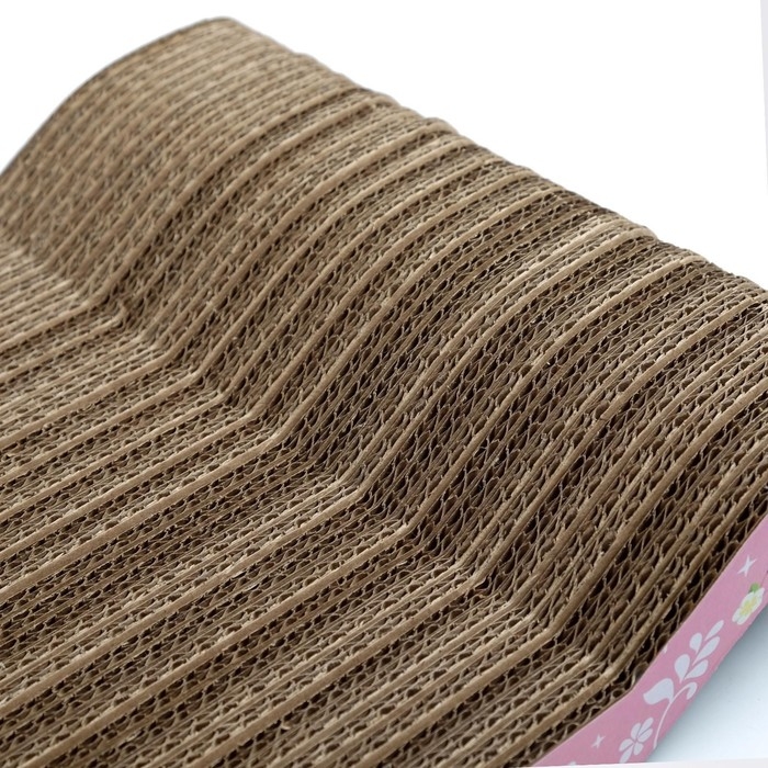 Когтеточка из картона &laquo;Маникюрный салончик&raquo;, 45 &times; 20 &times; 3 см