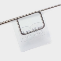 Салфетки в рулоне многоразовые безворсовые в наборе с держателем Доляна, 100 шт, 20&times;20 см, цвет белый