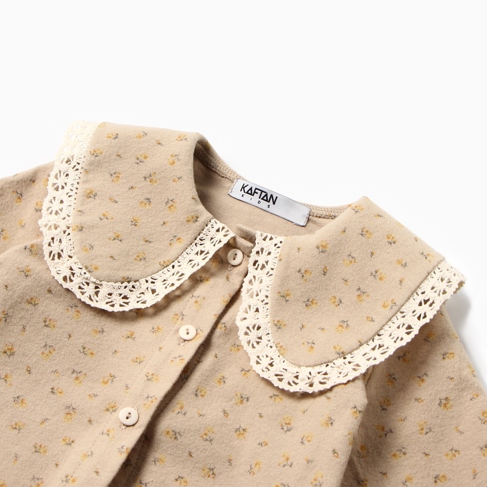Рубашка для девочки из фланели KAFTAN размер 32 (110-116 см)