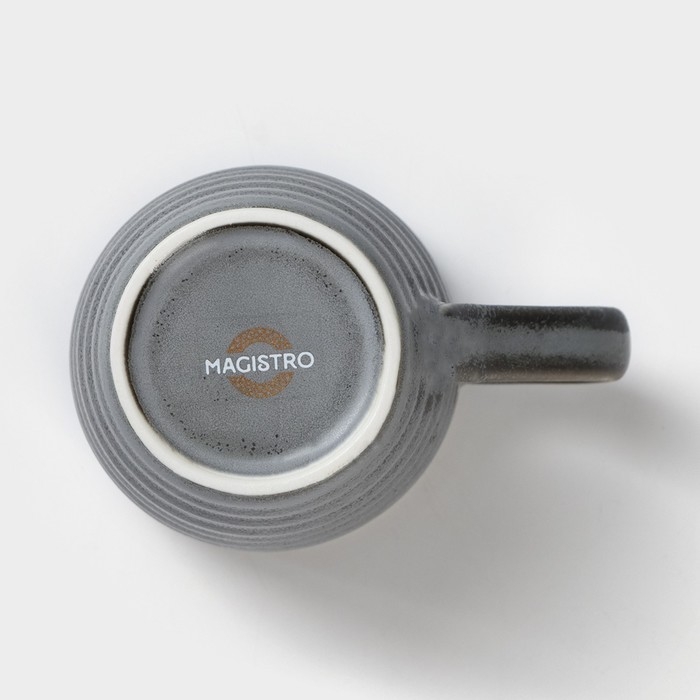 Кружка фарфоровая Magistro Urban, 320 мл, цвет серый Кружка фарфоровая Magistro Urban, 320 мл, цвет серый