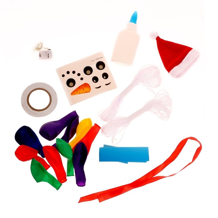 Набор для творчества &laquo;Создай ночник&raquo;, Снеговик