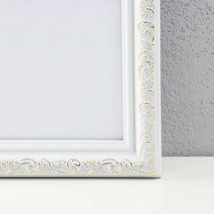 Фоторамка пластик Фоторамка пластик "Винтаж" 50х70 см, белый