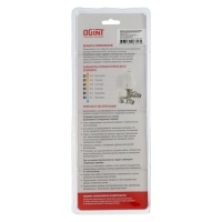 Комплект термостатический Ogint, для радиатора, 3в1, угловой, 3/4", PN10, М30х1.5, 6-28°С Комплект термостатический Ogint, для радиатора, 3в1, угловой, 3/4", PN10, М30х1.5, 6-28°С