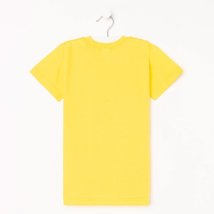 Футболка детская, цвет жёлтый, рост 134 см