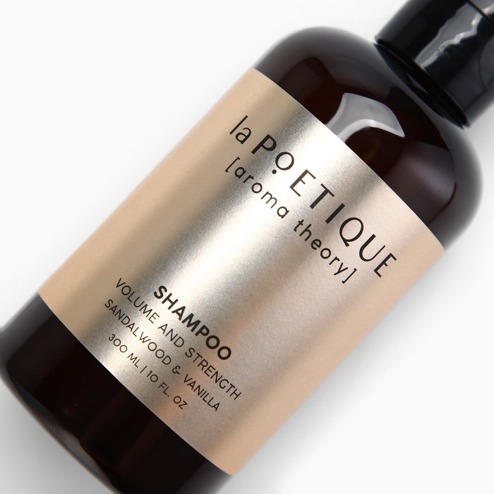 Шампунь для волос, объём и сила, 300 мл, аромат сандала и ванили, LA POETIQUE Шампунь для волос, объём и сила, 300 мл, аромат сандала и ванили, LA POETIQUE