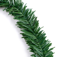 Новый год! Проволока для поделок и декора &laquo;Хвоя&raquo;длина &mdash; 5 м, диаметр &mdash; 3,5 см, цвет зелёный