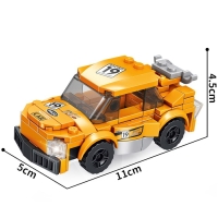 Конструктор Гонка &laquo;Спорткар&raquo;, 101 деталь