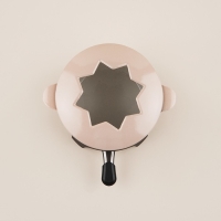 Фондю чугунное с эмалированным покрытием SL Home, d=17 см, h=10 см, цвет бежевый Фондю чугунное с эмалированным покрытием SL Home, d=17 см, h=10 см, цвет бежевый