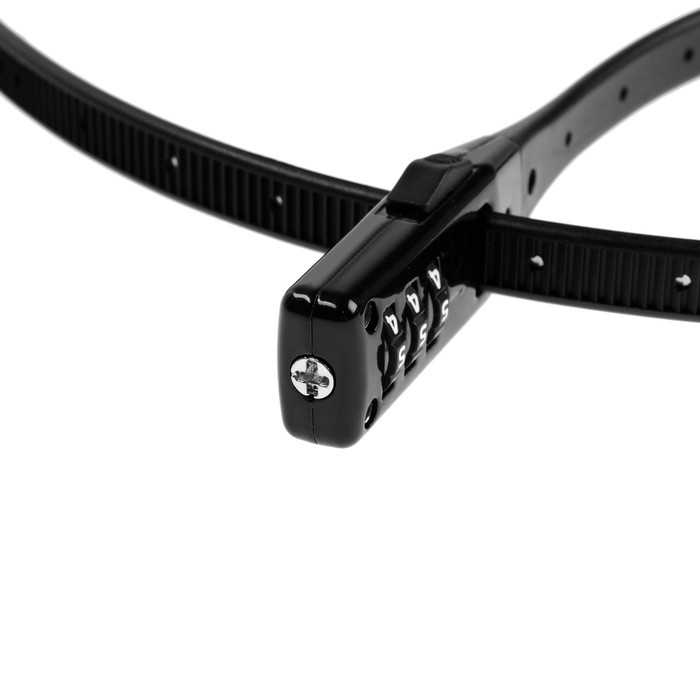 Замок навесной, кодовый с нерж. тросом, БУЛАТ ВС 455 НС (11*530), цвет черный Замок навесной, кодовый с нерж. тросом, БУЛАТ ВС 455 НС (11*530), цвет черный