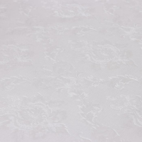 Клеёнка на стол «Орнамент», на тканевой основе, рулон 20 метров, ширина 137 см, толщина 0,25 мм, цвет белый Клеёнка на стол «Орнамент», на тканевой основе, рулон 20 метров, ширина 137 см, толщина 0,25 мм, цвет белый