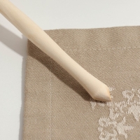 Ложка полубаская, без росписи, хемпельная, 19×6 см Ложка полубаская, без росписи, хемпельная, 19×6 см