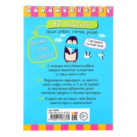 Умный блокнот &laquo;Пиши цифры, считай, решай&raquo;, 80 задачек, 4+