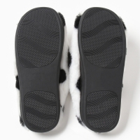 Тапочки женские, размер 36-37, белый Тапочки женские, размер 36-37, белый