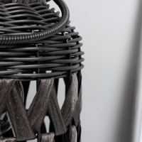 Настольная лампа "Арона" Е27 15Вт черный 21х21х30 см RISALUX