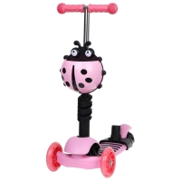 Самокат 5 в 1 GRAFFITI, колёса световые PU 120/80 мм Самокат 5 в 1 GRAFFITI, колёса световые PU 120/80 мм