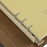 Органайзер "NEW" А5, с хлястиком, 92 листа в линейку, обложка кожзам, МИКС