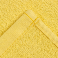 Салфетка махровая универсальная для уборки Экономь и Я, желтый, 100% хлопок, 350 гр/м2