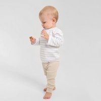 Штанишки детские MINAKU: Basic Line BABY, цвет бежевый, рост 86-92 Штанишки детские MINAKU: Basic Line BABY, цвет бежевый, рост 86-92