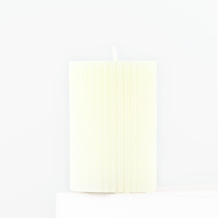 Ароматическая свеча столбик &laquo;Аромат для тебя&raquo;, аромат хлопок, 7,5 х 5 см.